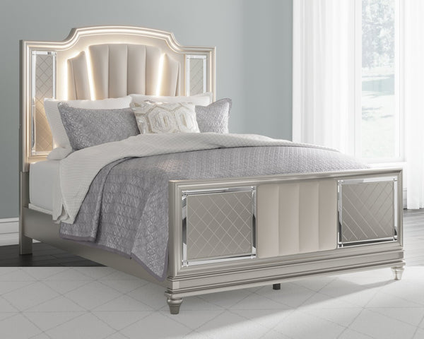 Chevanna Upholstered Panel Bed image