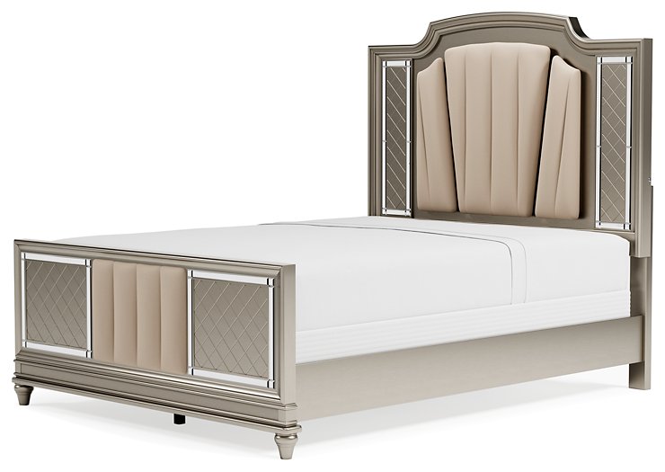 Chevanna Upholstered Panel Bed