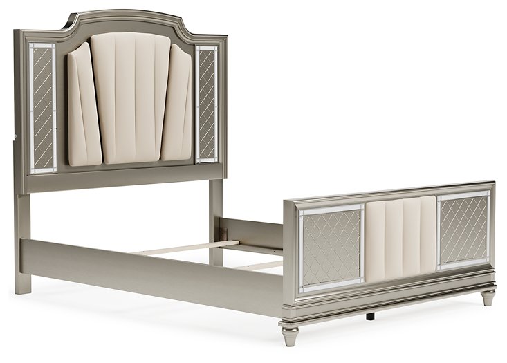 Chevanna Upholstered Panel Bed