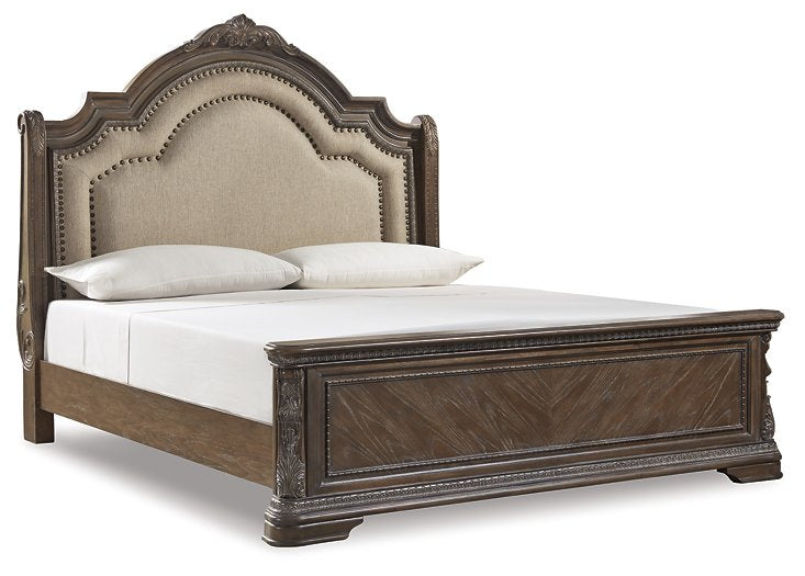 Charmond Upholstered Sleigh Bed