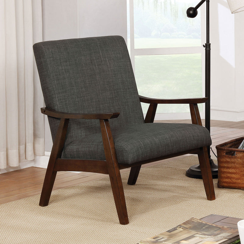 Deena Dark Gray Accent Chair image