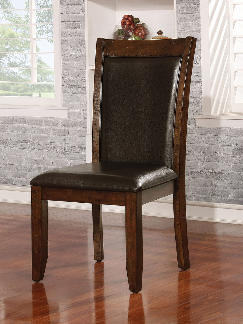 Mae Brown Cherry/Espresso Side Chair (2/CTN) image