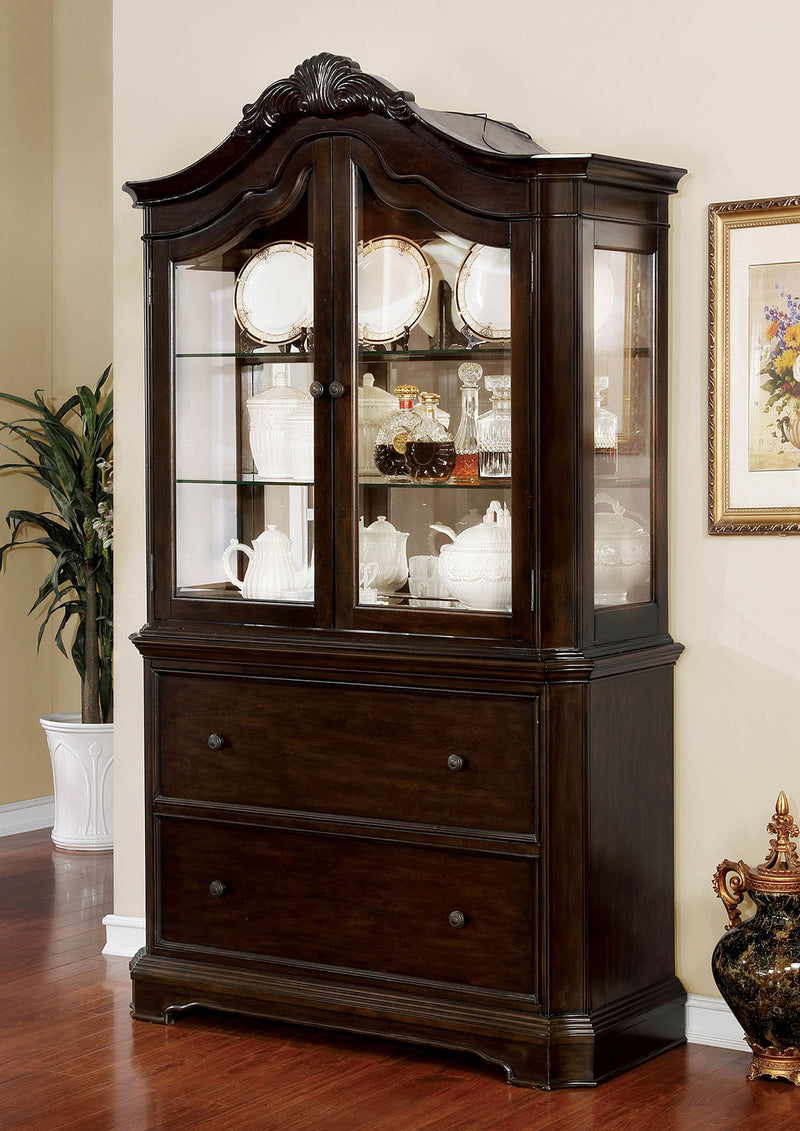 Rosalina Walnut Hutch & Buffet image