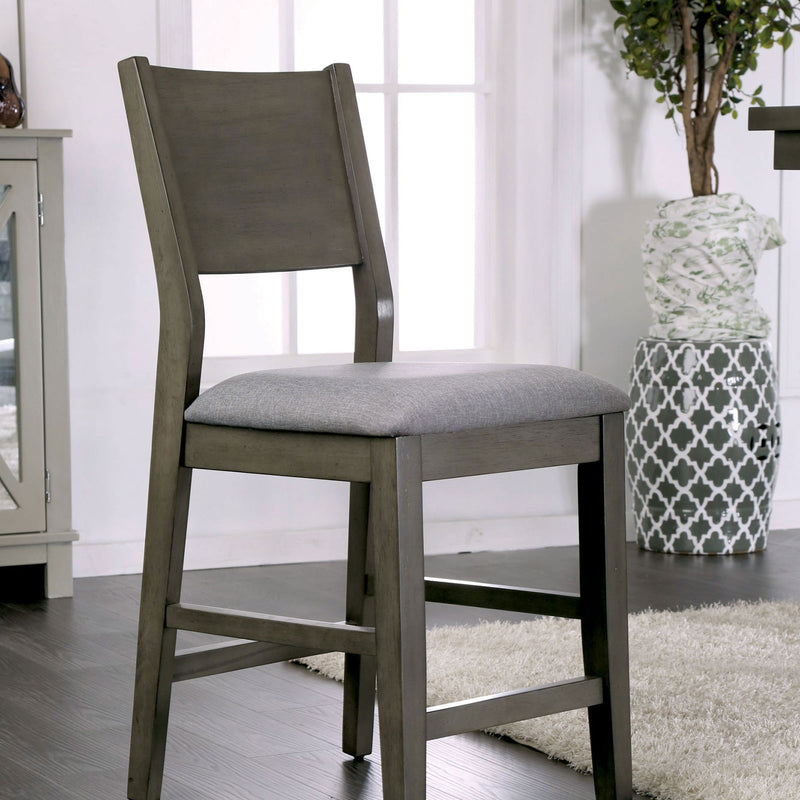 ANTON II Gray/Light Gray Counter Ht. Chair (2/CTN) image