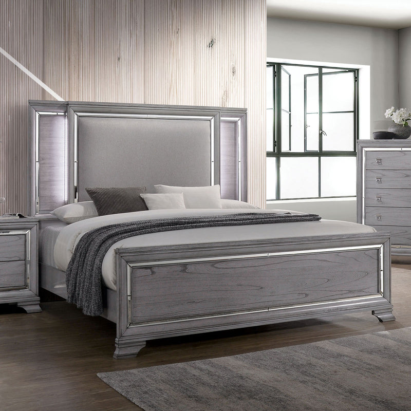 Alanis Light Gray Cal.King Bed image