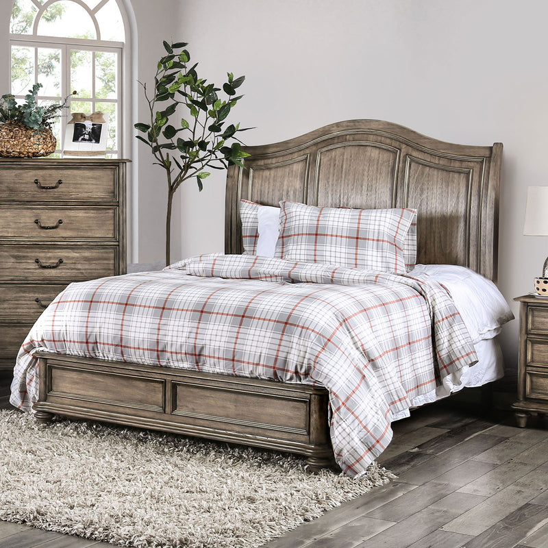 BELGRADE II Rustic Natural Tone Queen Bed image