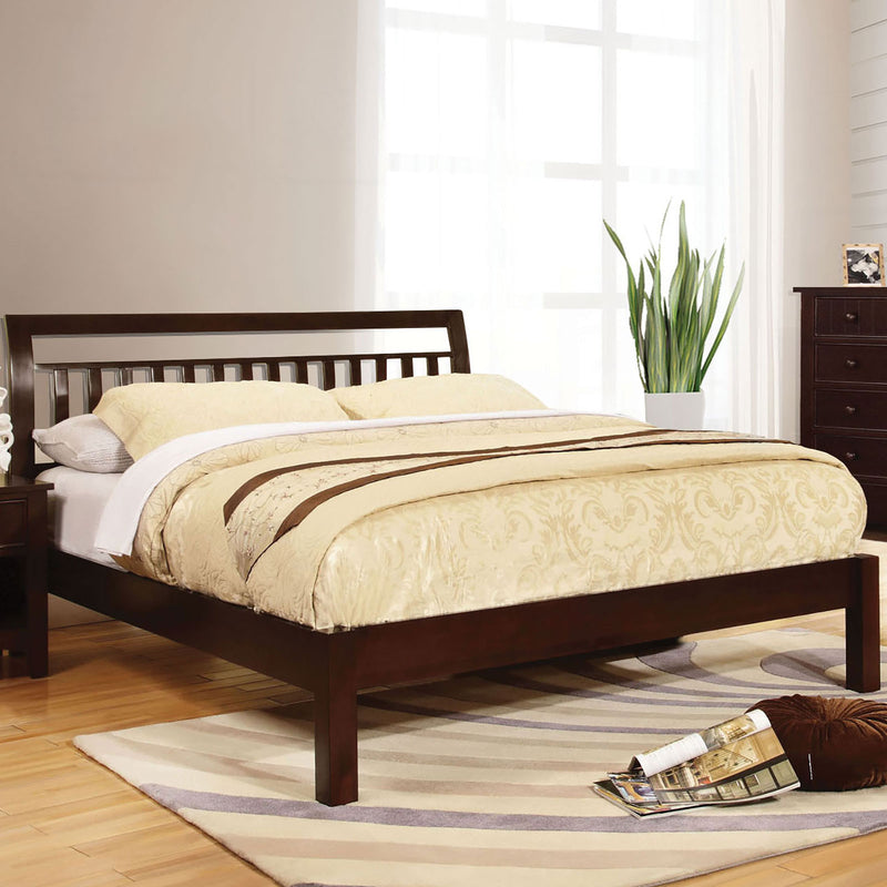 Corry Dark Walnut Full Bed image