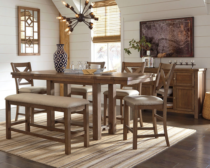Moriville Counter Height Dining Room Set