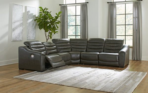 Center Line 5-Piece Power Reclining Sectional image