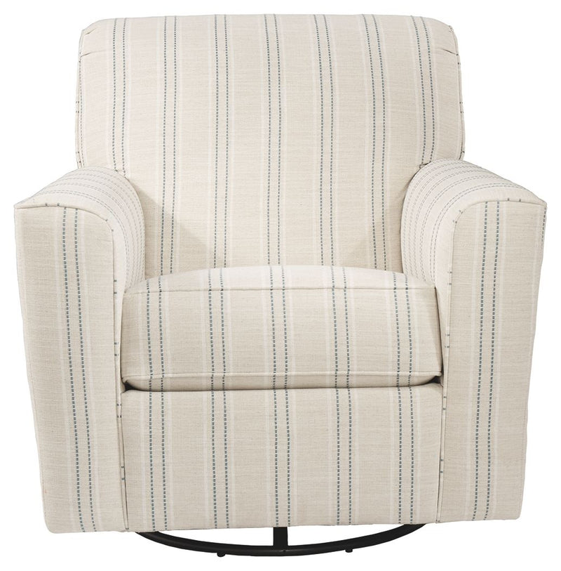 Alandari - Swivel Glider Accent Chair