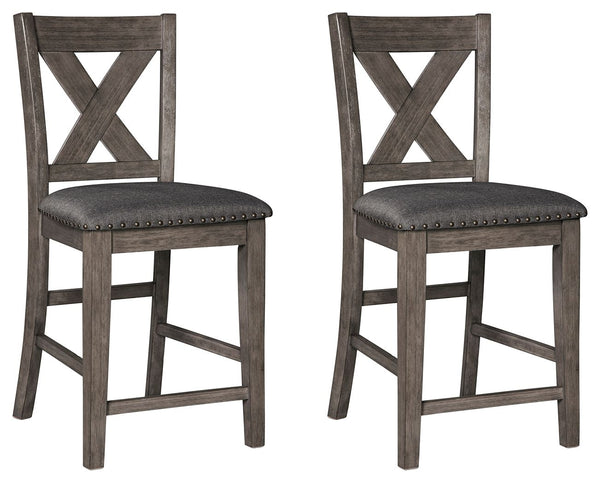 Caitbrook - Counter Height Upholstered Chair (set Of 2) image
