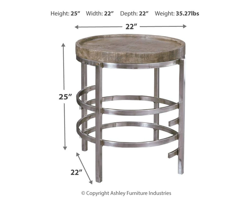 Zinelli - Round End Table